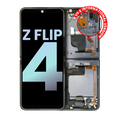 Innen-OLED-Display mit Rahmen Samsung Galaxy Z Flip 4 5G Service Pack Graphite