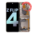 Internal OLED Display with Frame for Samsung Galaxy Z Flip 4 5G (Service Pack) (Pink Gold)