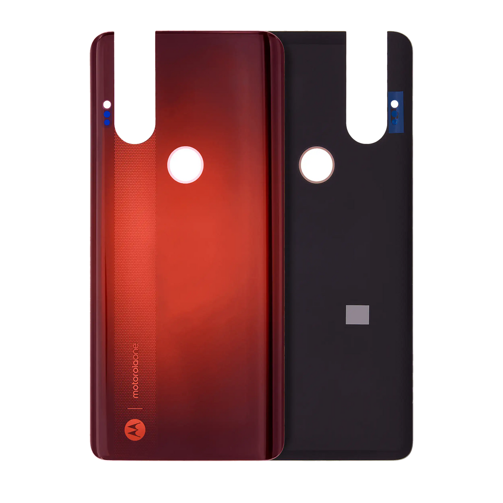 Glas-Backcover für Motorola One Hyper (XT2027-1 / 2020) (Original OEM) (Rot)