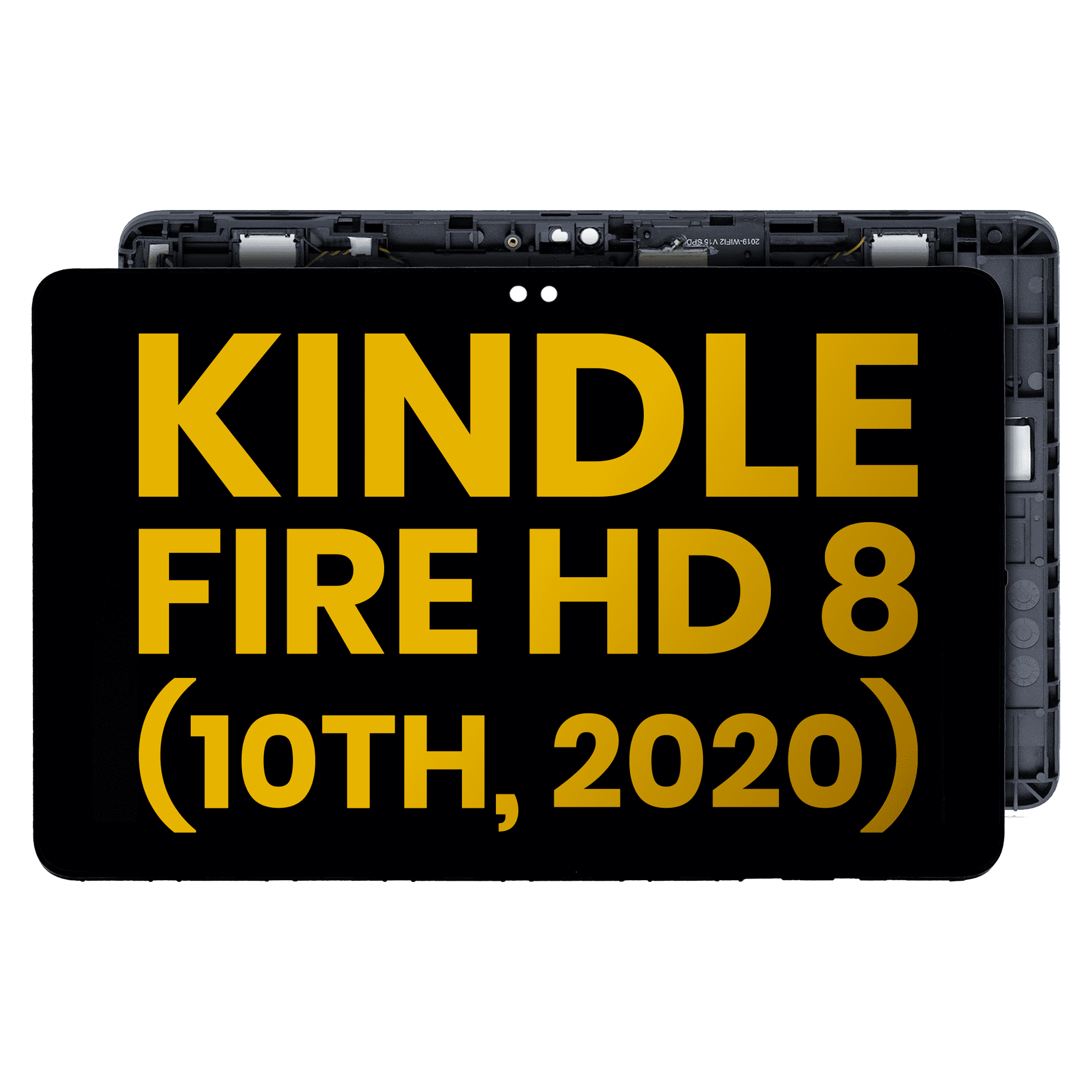 LCD-Display mit Rahmen für Kindle Fire HD 8 (2020) – Refurb – alle Farben