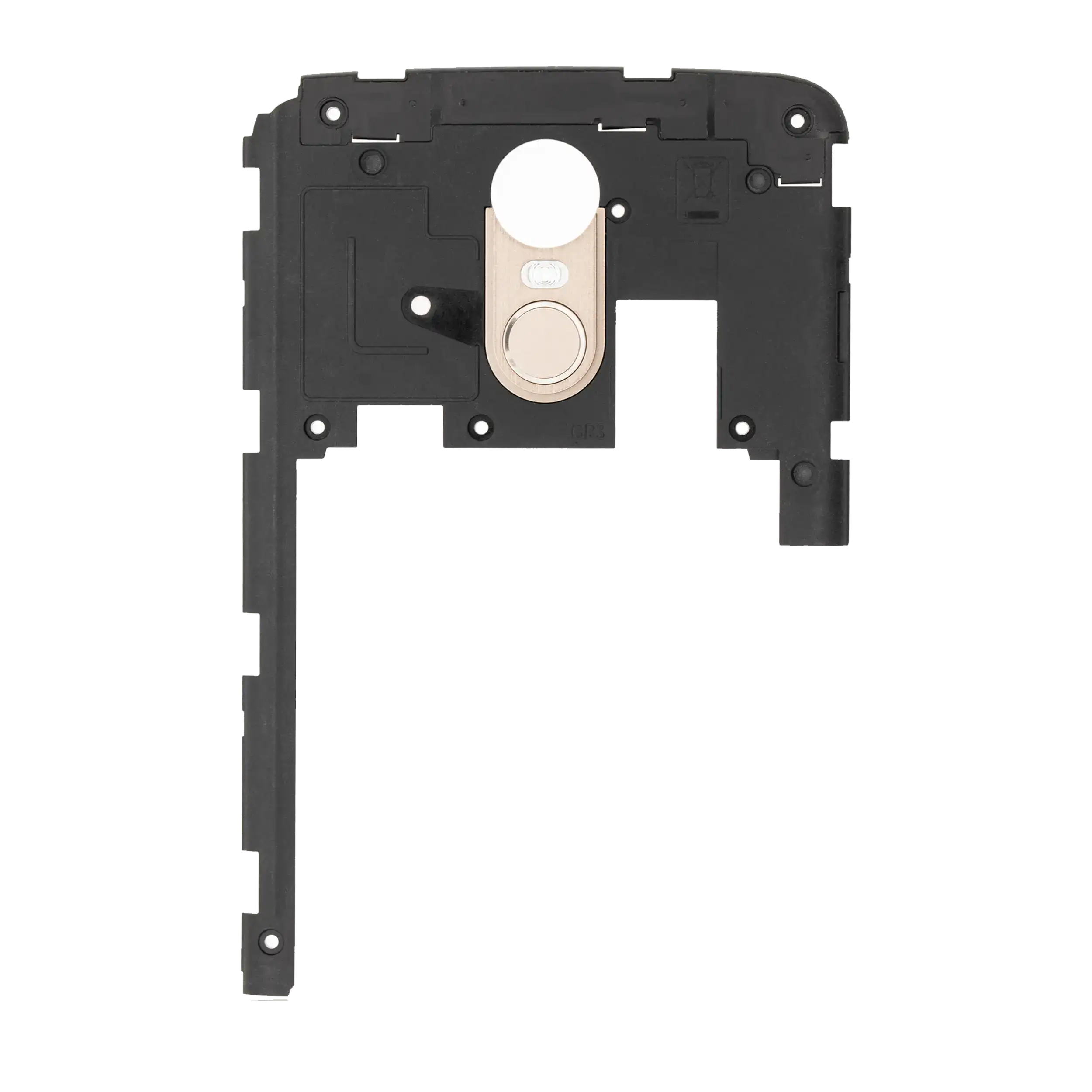 Backcover/Rahmen für LG Stylo 3 (Gold)