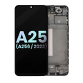 OLED Display with Frame for Samsung Galaxy A25 5G (A256 / 2023) (Service Pack) (All Colors)