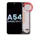 OLED Display with Frame for Samsung Galaxy A54 5G (A546 / 2023) (US and International Version) (Service Pack) (Graphite)