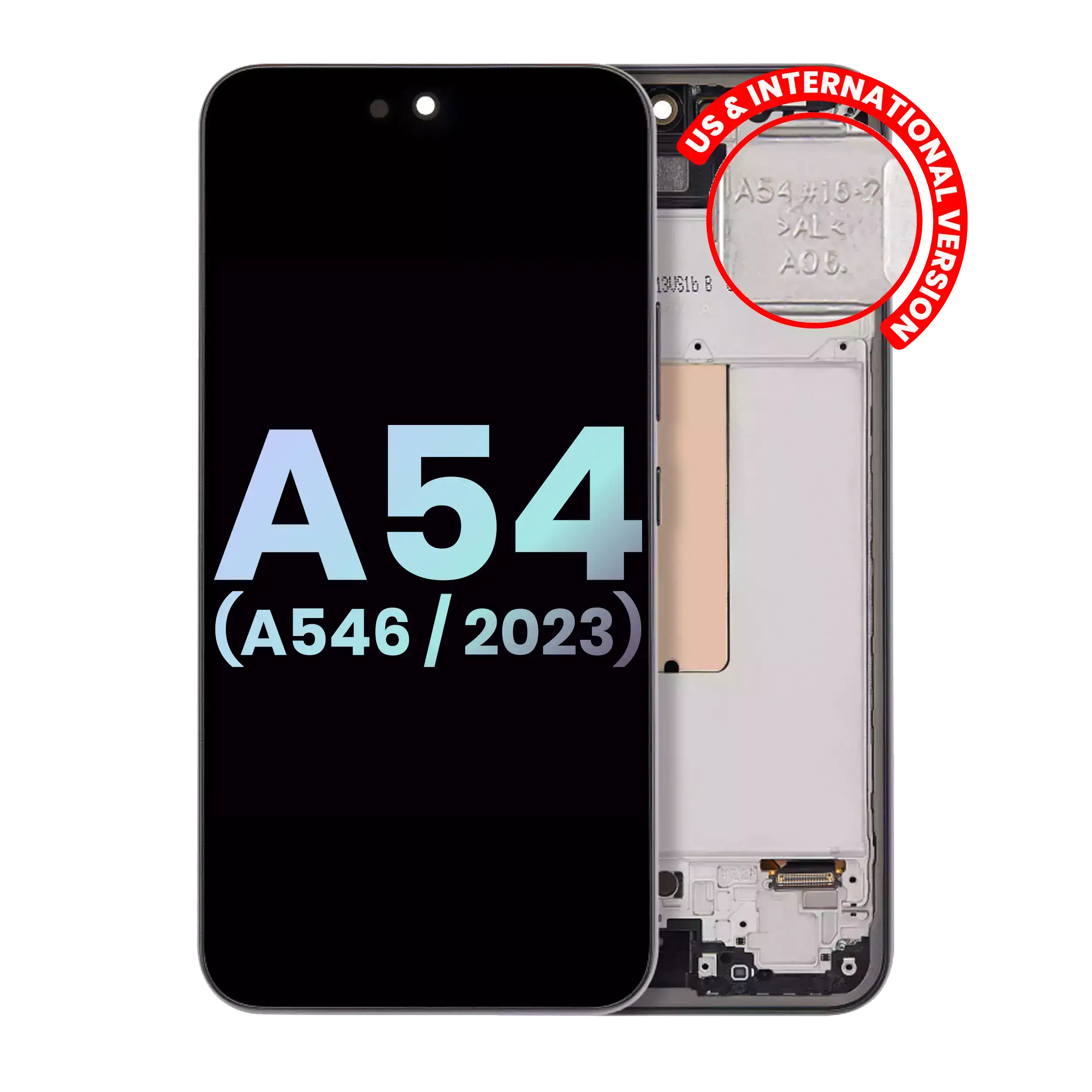 OLED-Display m. Rahmen f. Apple iPad Pro 12.9 6.Gen Service Pack Graphite