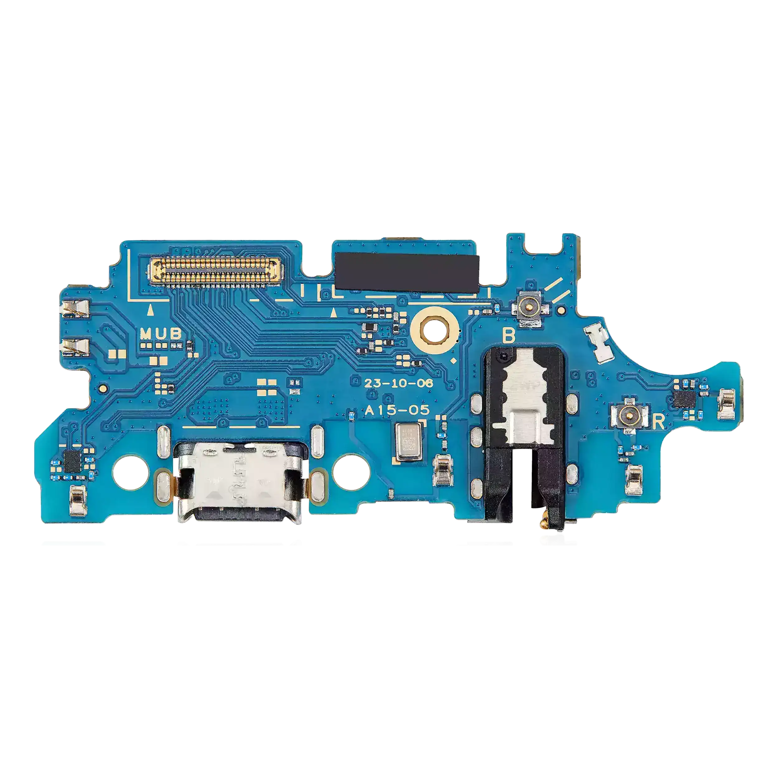 Charging Port Board with Headphone Jack for Samsung Galaxy A15 (A155 / 2023) (Aftermarket Plus)