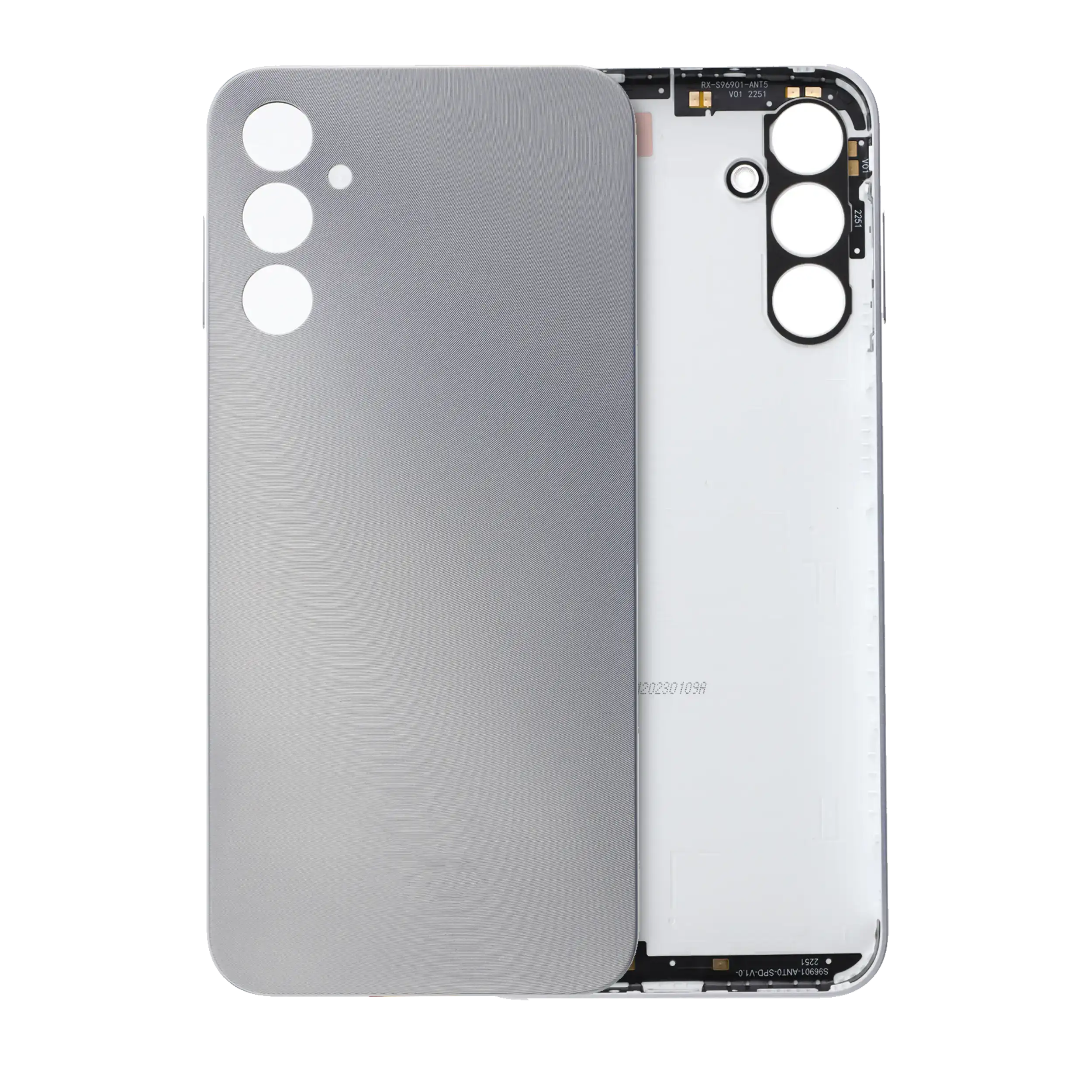 Back Cover for Samsung Galaxy A14 5G (A146 / 2023) (Service Pack) (Silver)