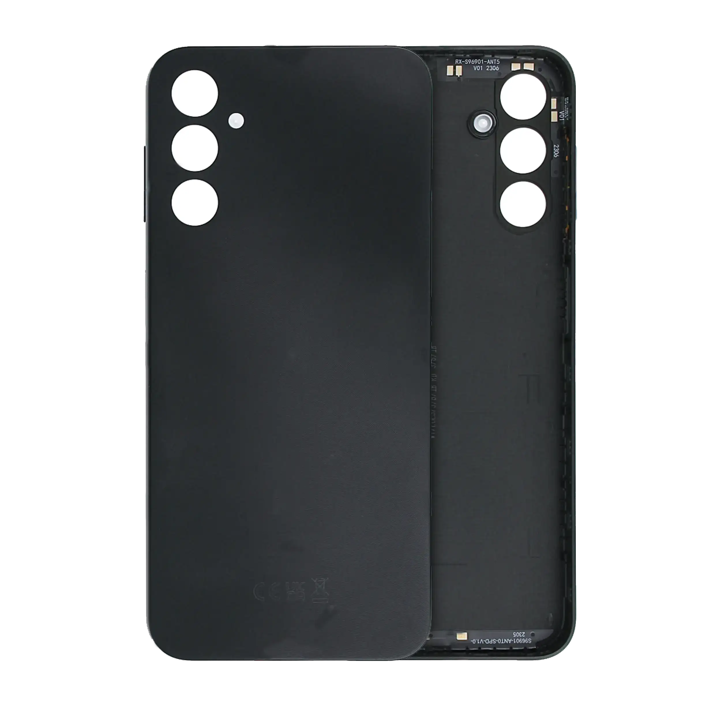 Backcover für Samsung Galaxy A14 5G (A146 / 2023) (Service Pack) (Schwarz)