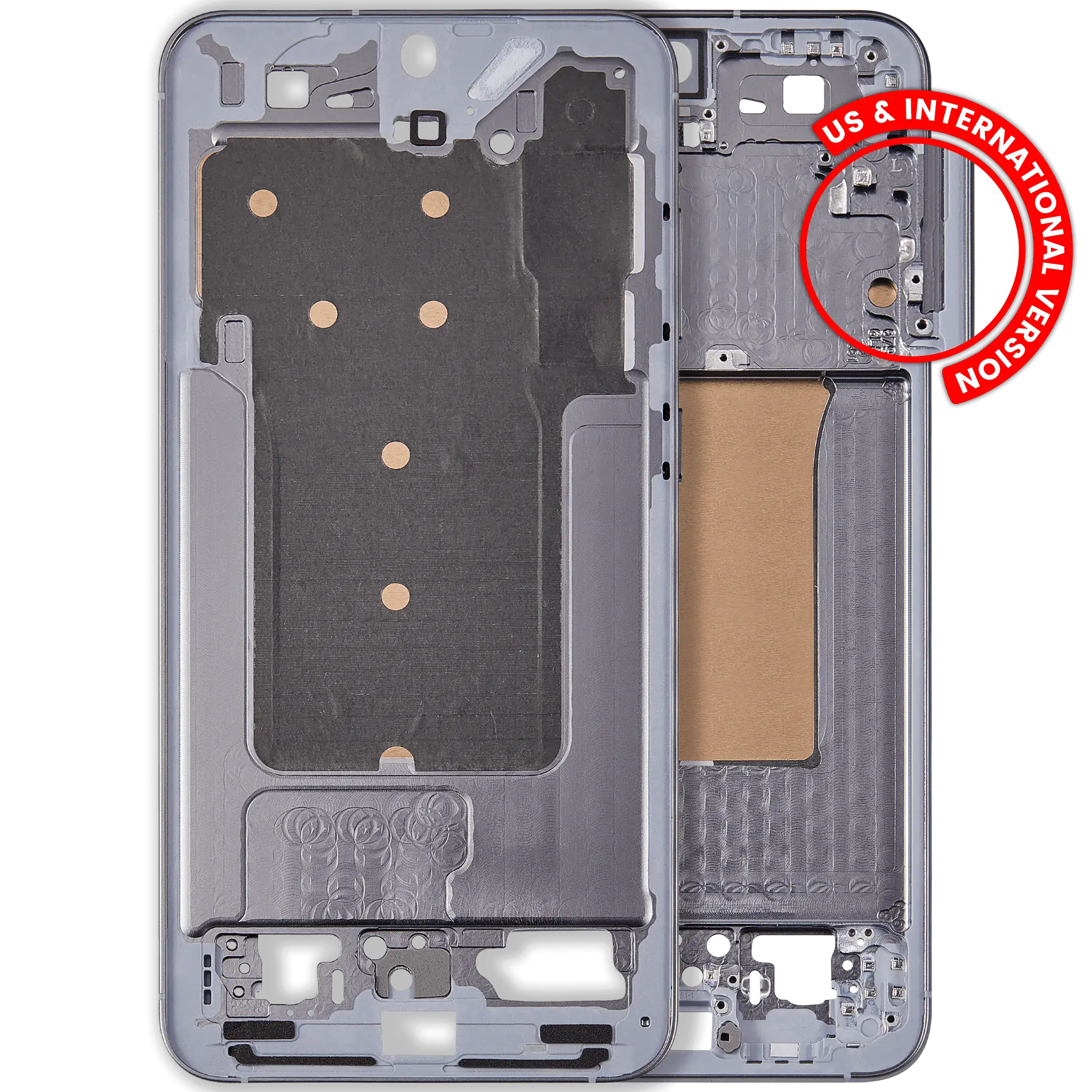 Midframe/Rahmen Samsung Galaxy S25 Plus Silver Shadow