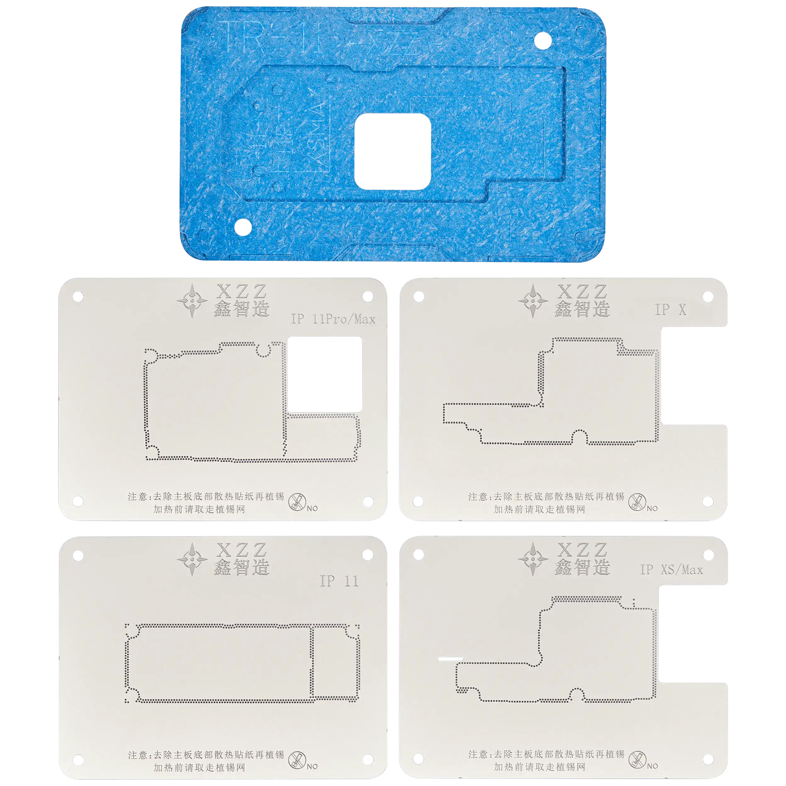 TR Midframe-BGA-Plattform für iPhone X-16 Pro Max (XZZ)