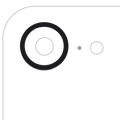 Camera Lens Ring for iPhone 16e (Black)