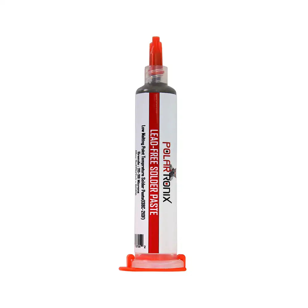 Lead-free Low-Temperature BGA Solder Paste 38g (Sn42/Bi58) Melting Point 138°C - PolarTronix
