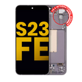 OLED Display with Frame for Samsung Galaxy S23 FE 5G (US & International Version) (Refurbished) (Graphite)