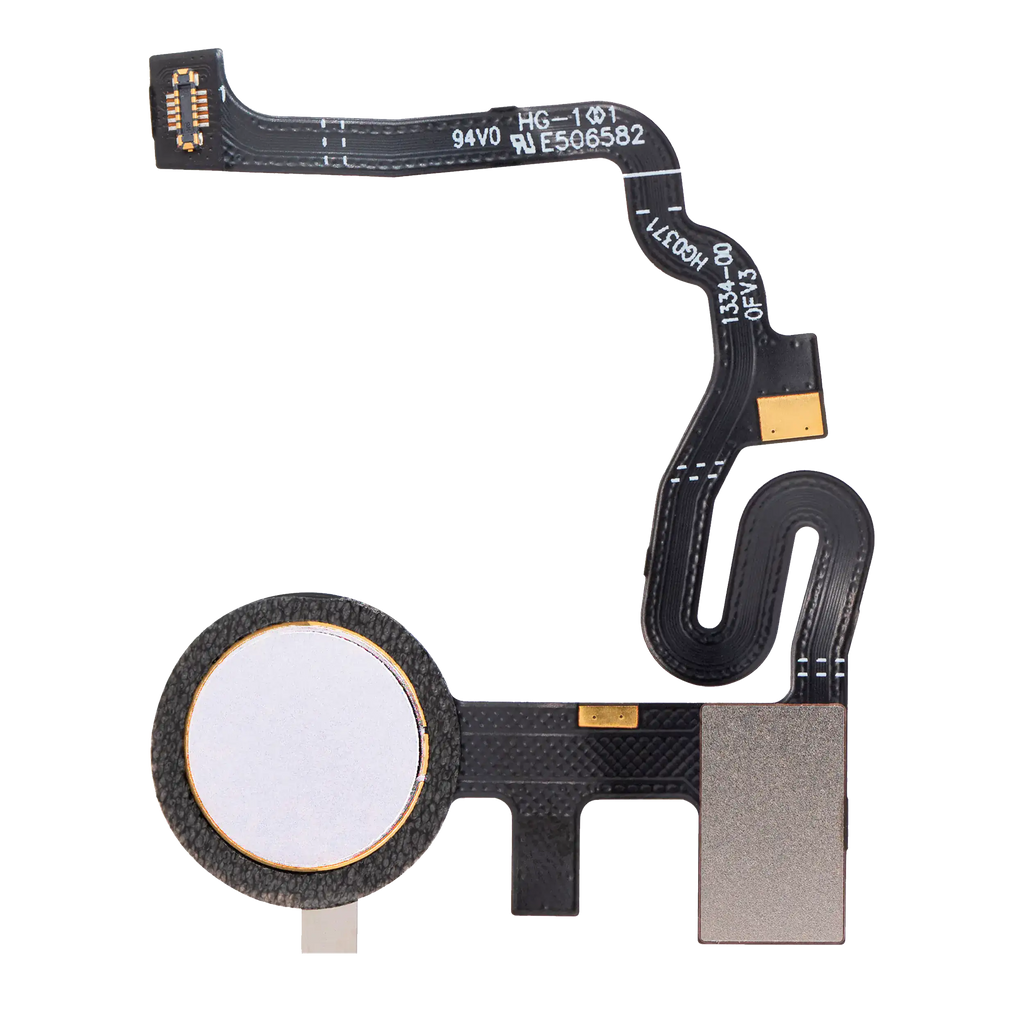 Fingerprint Sensor with Flex Cable for Google Pixel 4a / 4a 5G (Original OEM) (Clearly White)