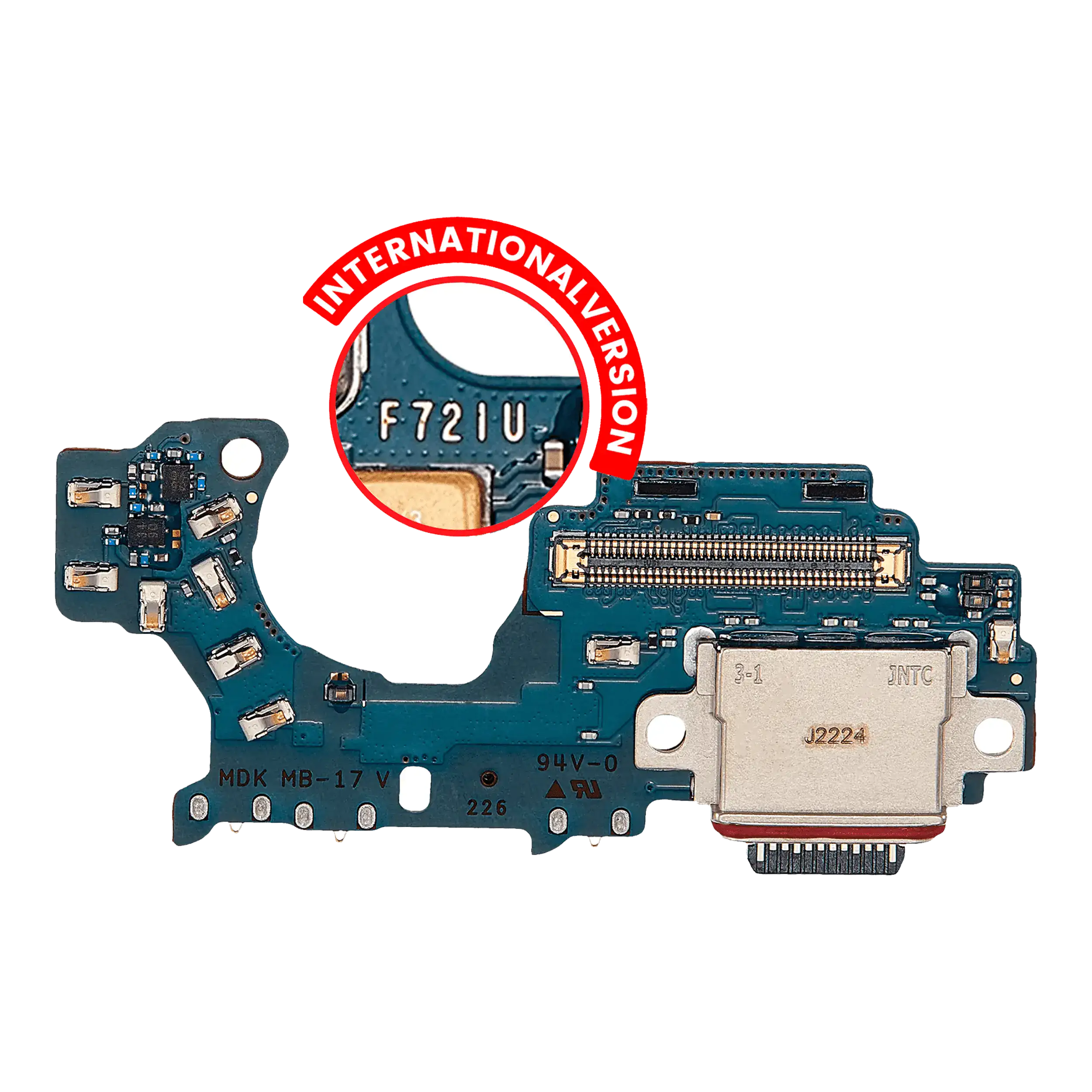 Charging Port Flex Cable for Samsung Galaxy Z Flip 4 (F721B) (International Version) (Premium)
