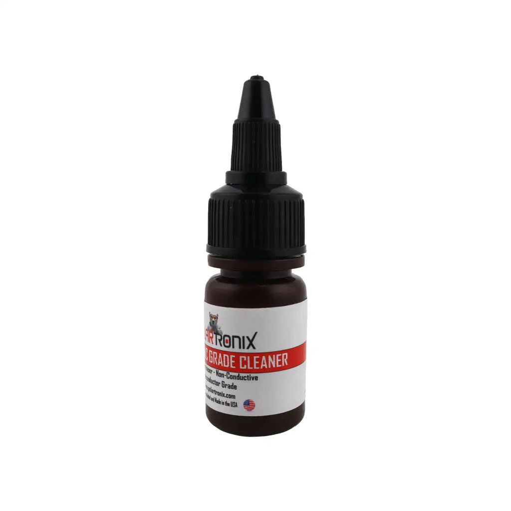 Electronics Cleaner / Flux and Thermal Paste Remover for PCBs, CPUs, GPUs (15ml) (PolarTronix)