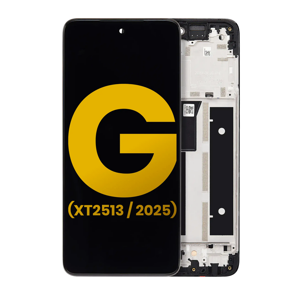 LCD Display with Frame for Motorola Moto G 5G (XT2513 / 2025) (Refurbished) (All Colors)