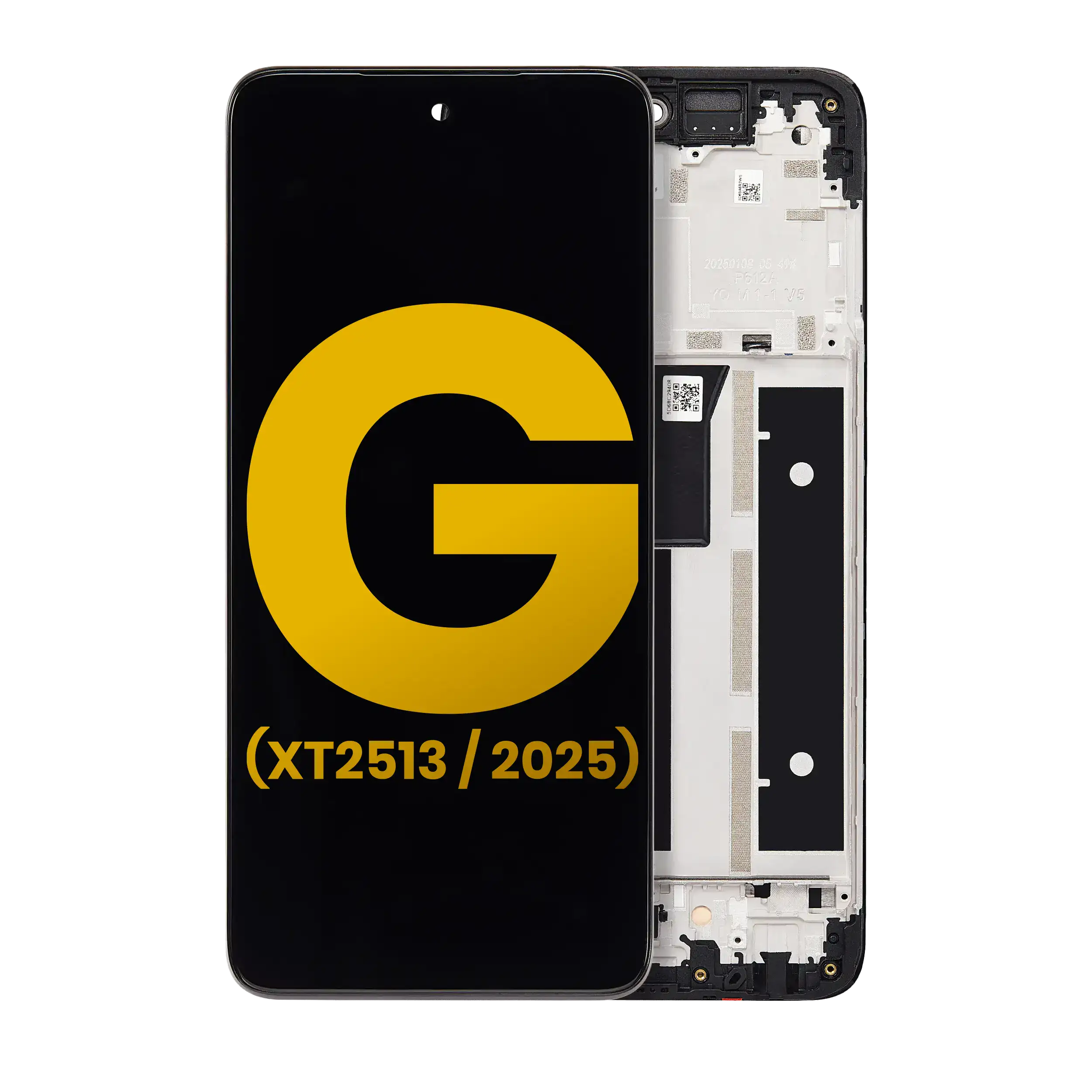 LCD Display with Frame for Motorola Moto G 5G (XT2513 / 2025) (Refurbished) (All Colors)
