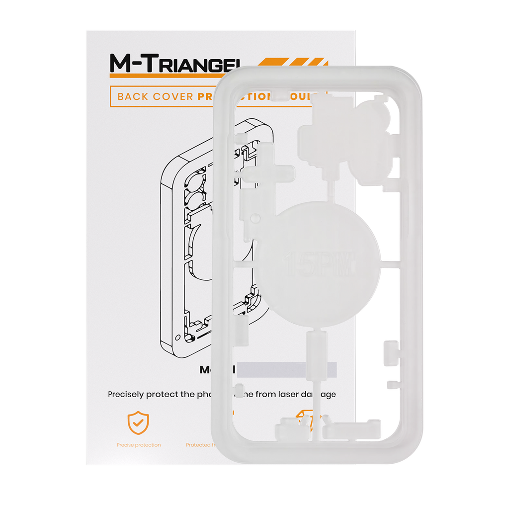 Laser Machine Protective Mold for iPhone 15 Pro Max (M-Triangel)