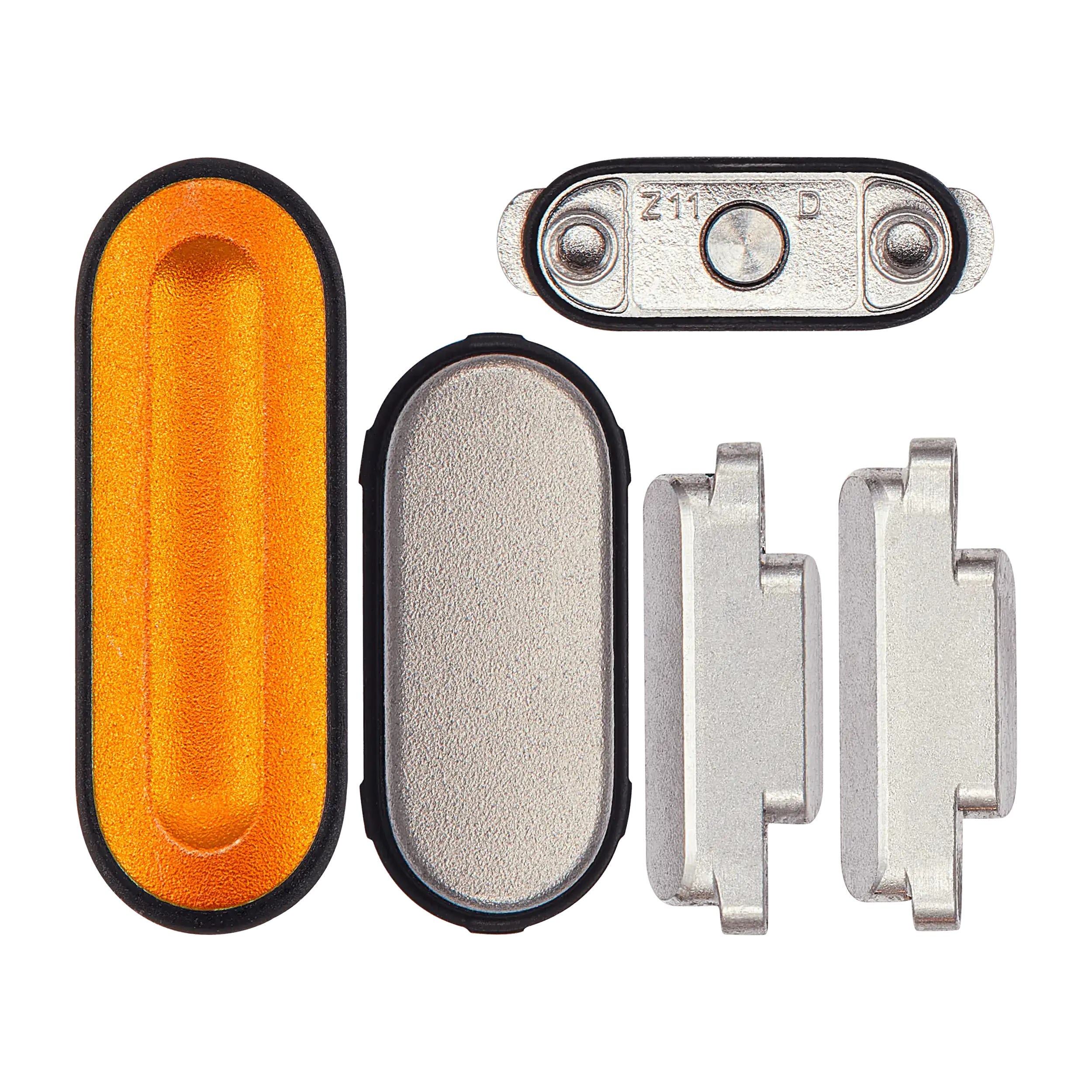 Seitentasten-Set für Apple Watch Ultra Orange/Silber 5er