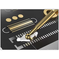 SC96 Gold-Plated FPC Connector Reballing Solder Strips (Set of 5)