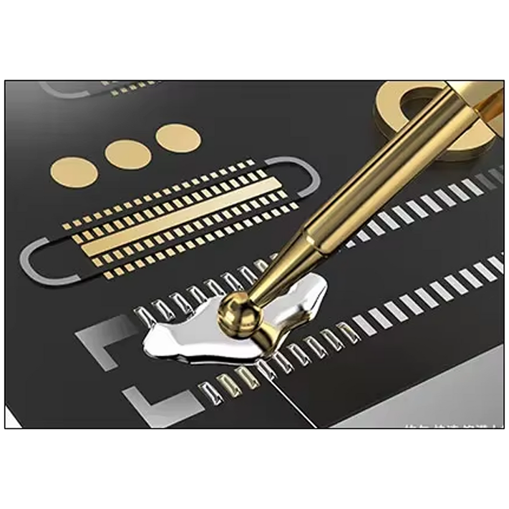 SC96 Gold-Plated FPC Connector Reballing Solder Strips (Set of 5)