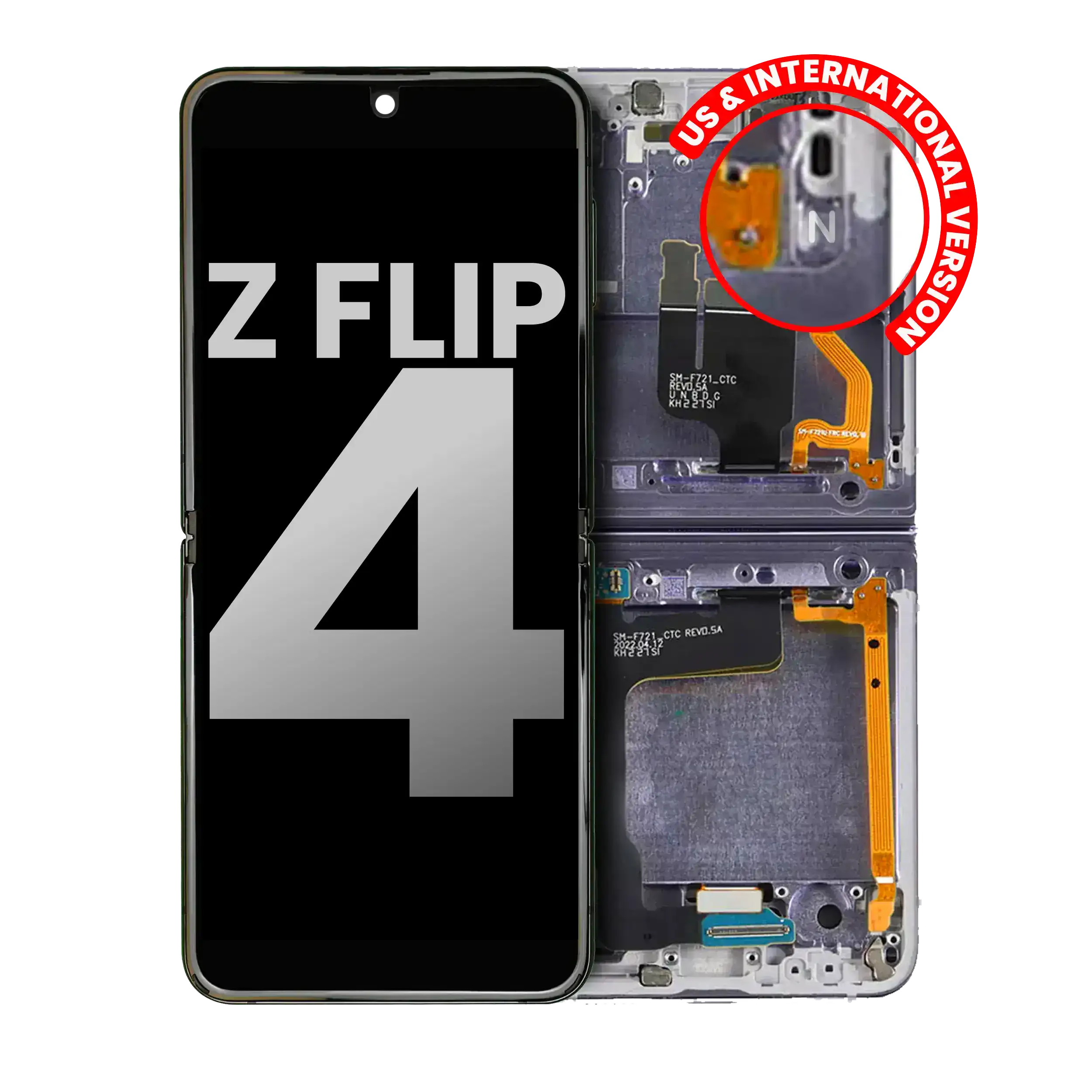 Original OEM-Ausbau Qualität A (gebraucht) – Samsung Galaxy Z Flip 4 5G US