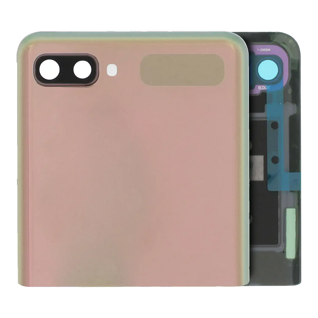 OLED-Display mit Rahmen für Samsung Galaxy Z Flip 4G/5G Svc Pack Mystic Bronze