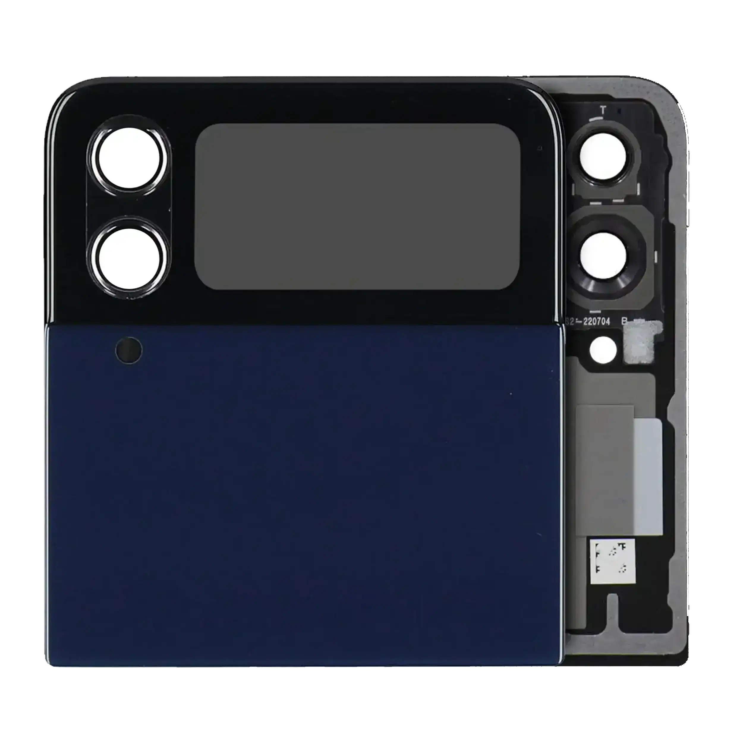 Äußeres OLED-Display Samsung Galaxy Z Flip 4 Service Pack Navy