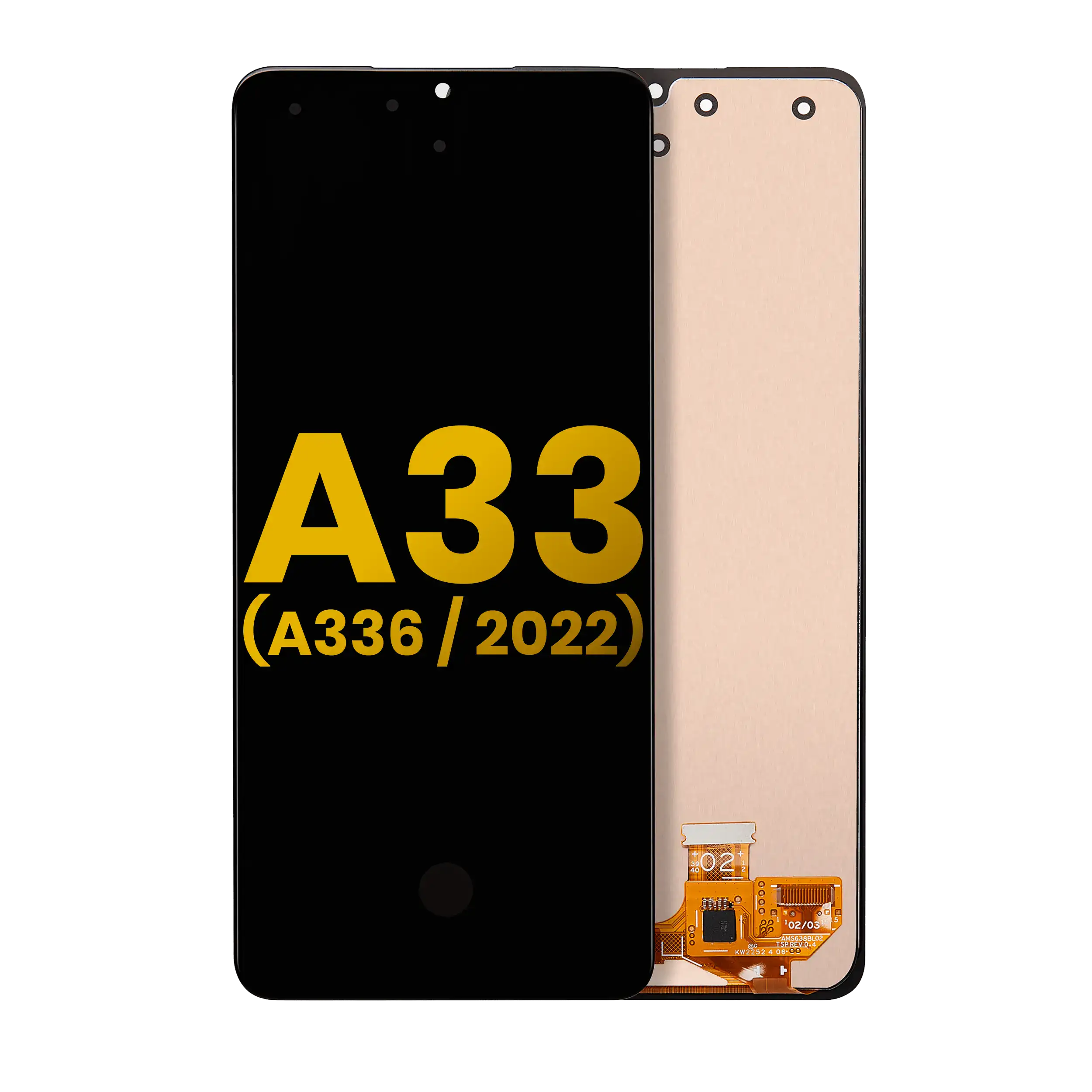 LCD Display without Frame for Samsung Galaxy A33 5G (A336/2022) (Refurbished) (All Colors)