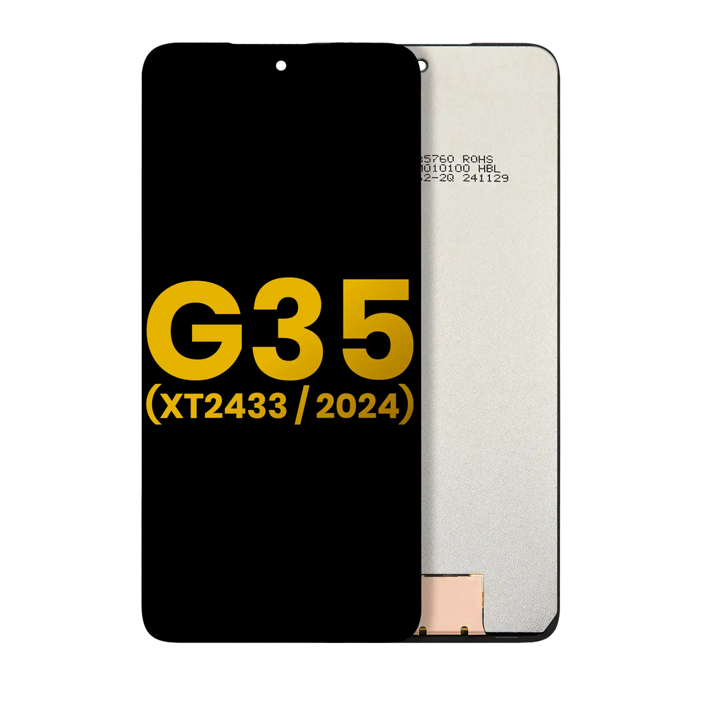 LCD Display without Frame for Motorola Moto G35 5G (XT2433 / 2024) (Refurbished) (All Colors)