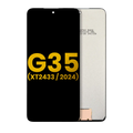 LCD-Display ohne Rahmen für Motorola Moto G35 5G (Generalüberholt)