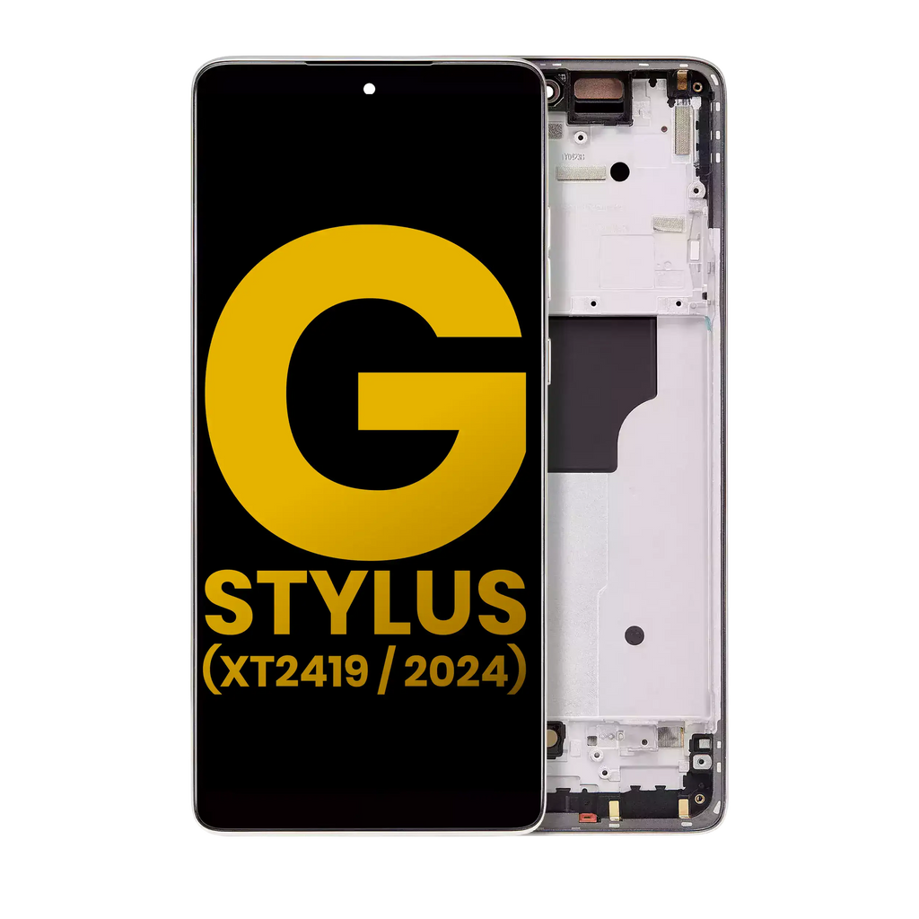 Refurbished OLED mit Rahmen für Moto G Stylus 5G Caramel Latte