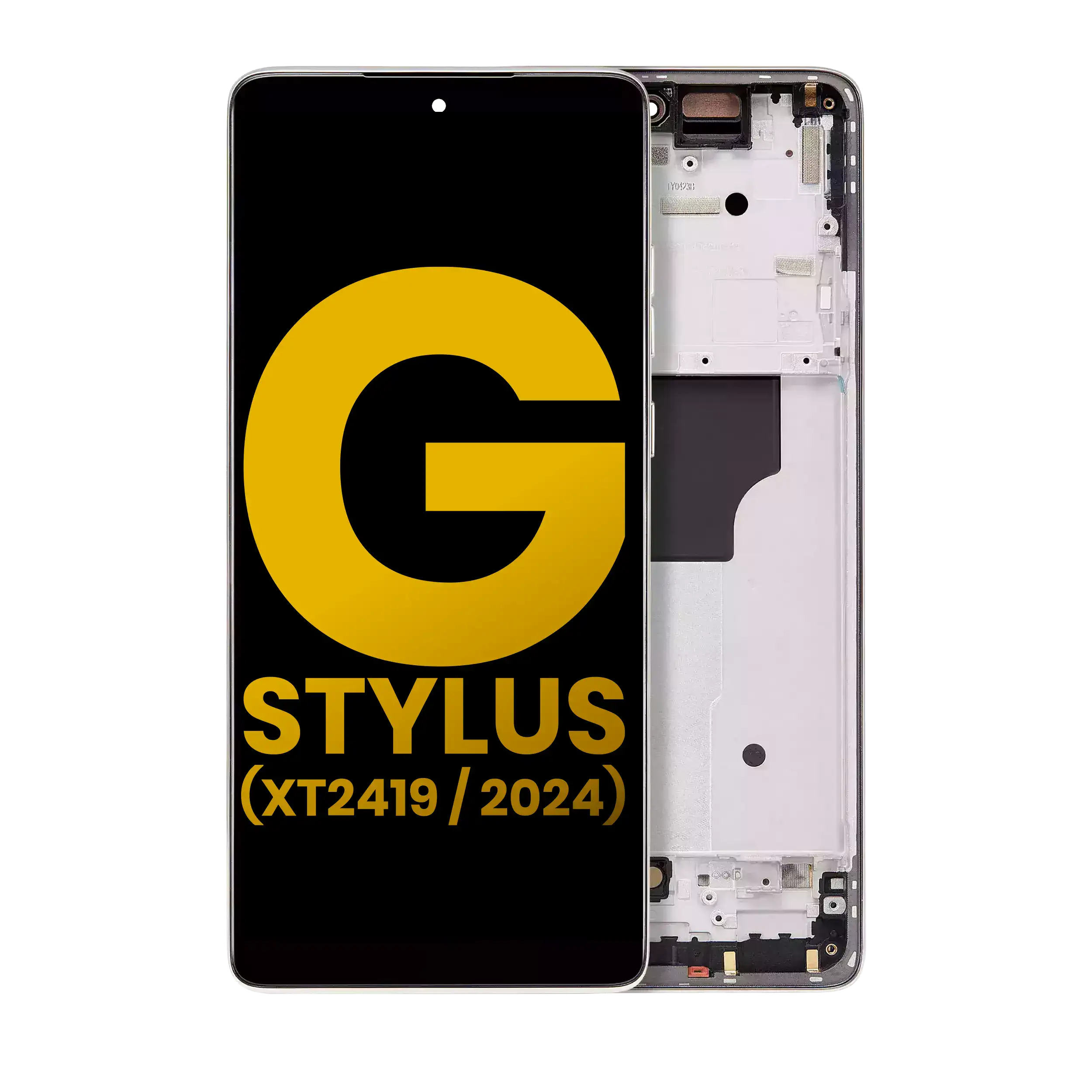 Refurbished OLED mit Rahmen für Moto G Stylus 5G Caramel Latte