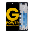 LCD Display with Frame for Motorola Moto G Power 5G (XT2415 / 2024) (Refurbished) (All Colors)