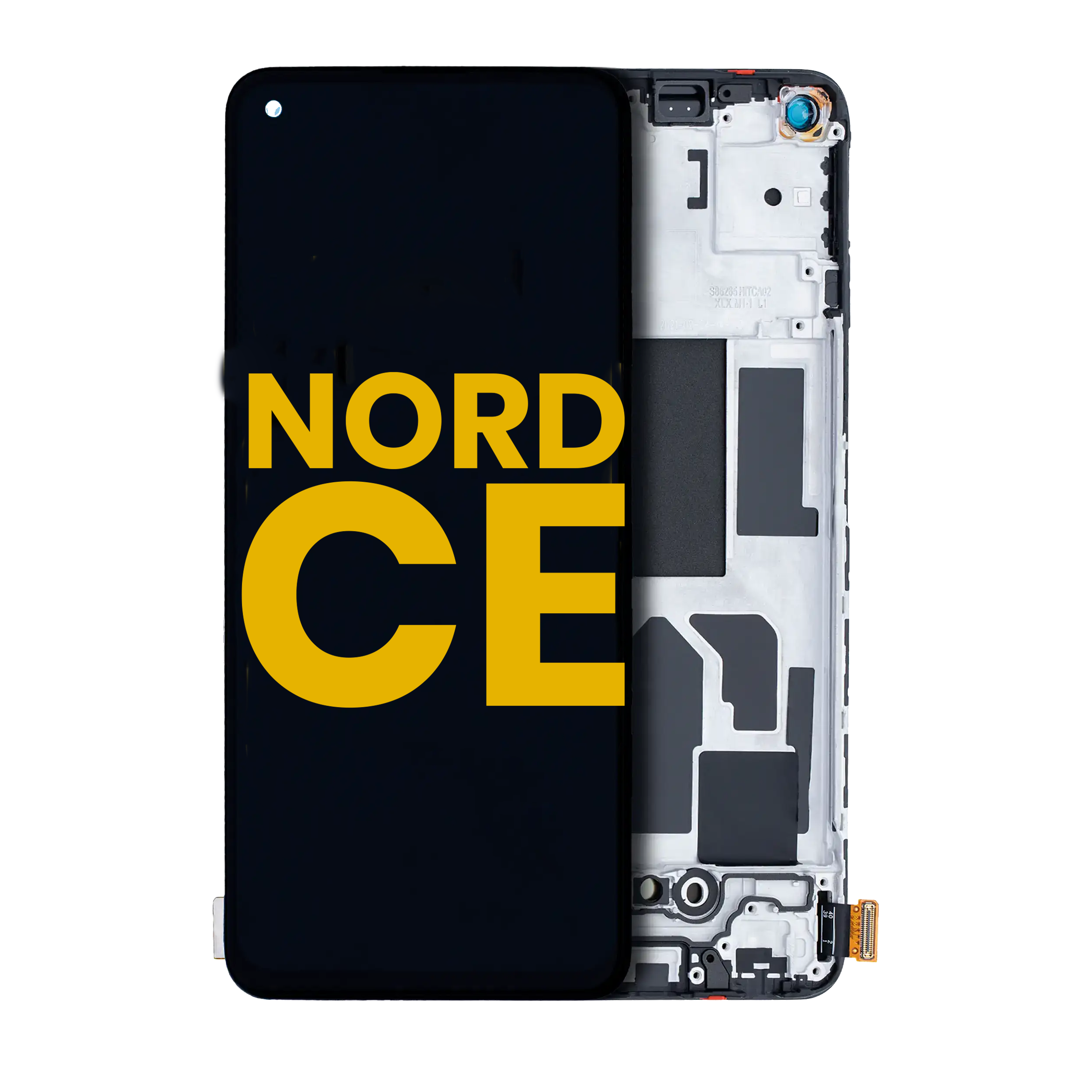 OLED Display with Frame for OnePlus Nord CE 5G (Refurbished) (All Colors)