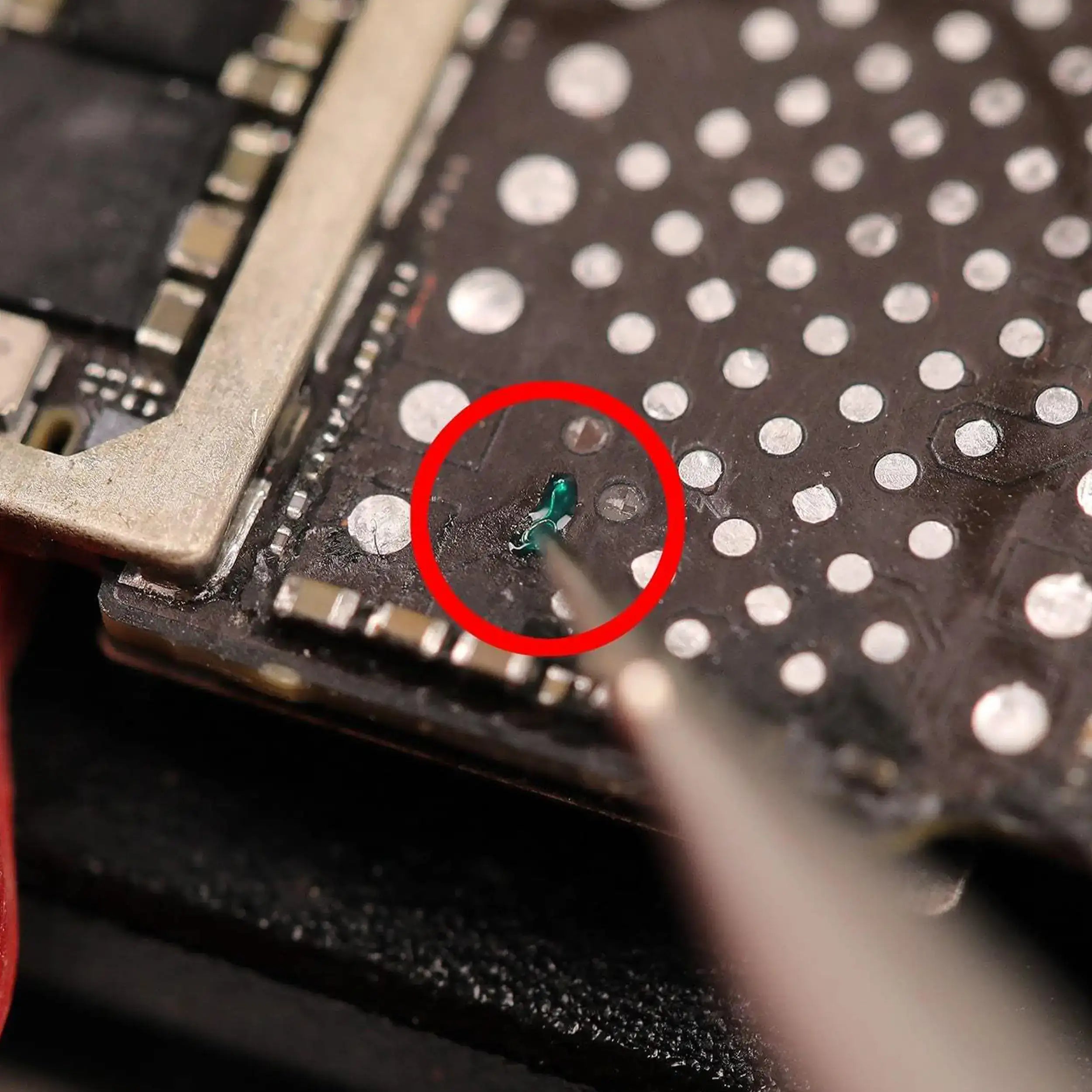 PCB UV-härtbare grüne Lötstoppmaske mit 3 super dünnen 6mm Nadeln (2UUL)