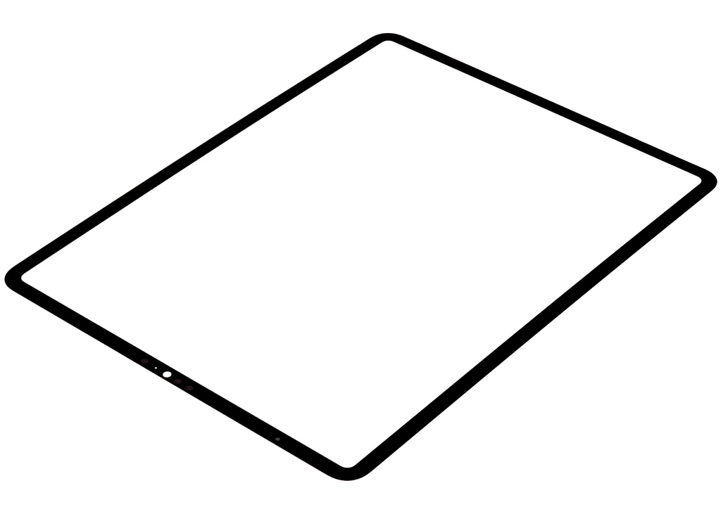Front Glass for iPad Pro 12.9" 5th Gen (2021) / 6th Gen (2022) (Glass Separation Required) (Premium) (All Colors)