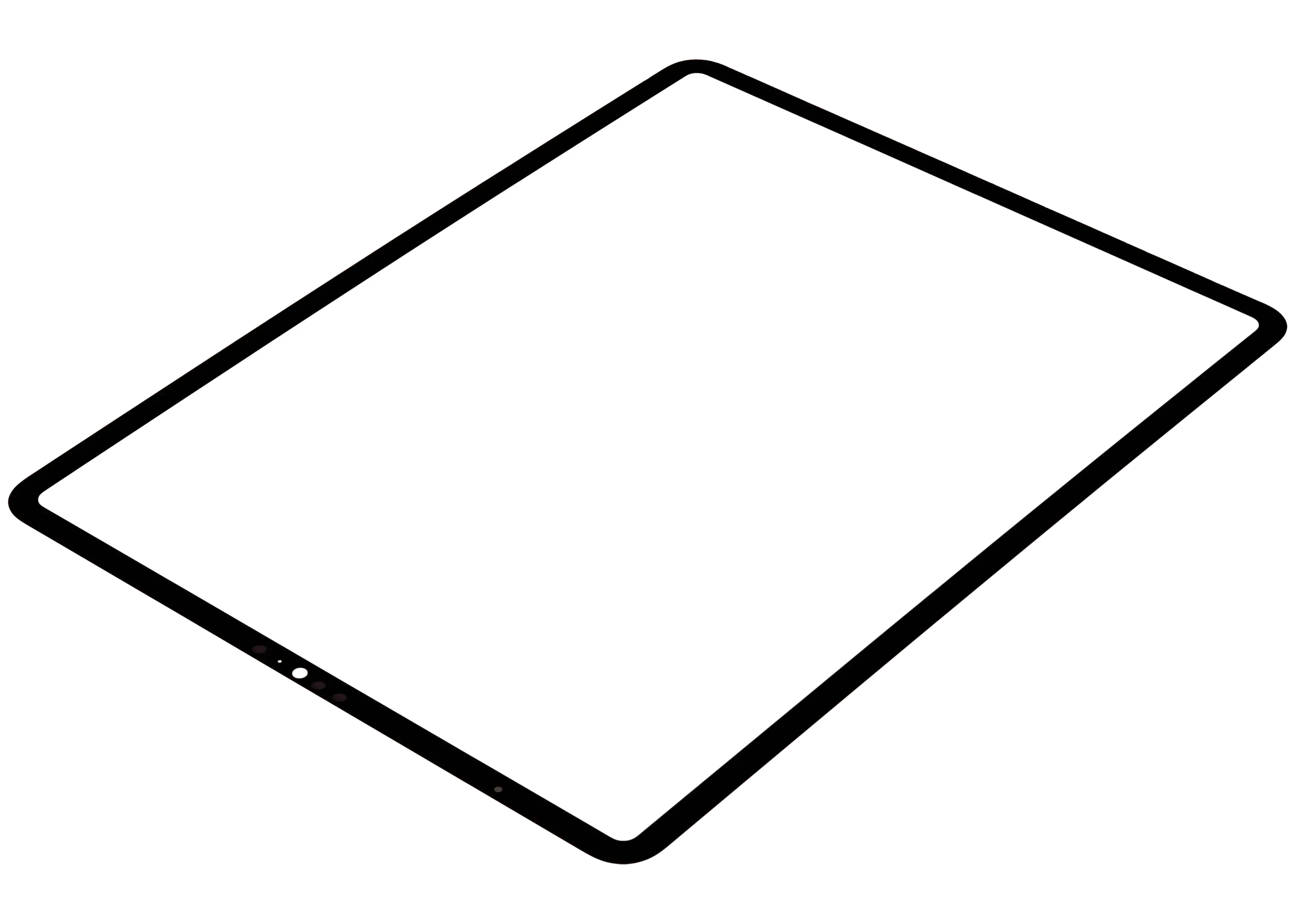 Front Glass for iPad Pro 12.9" 5th Gen (2021) / 6th Gen (2022) (Glass Separation Required) (Premium) (All Colors)