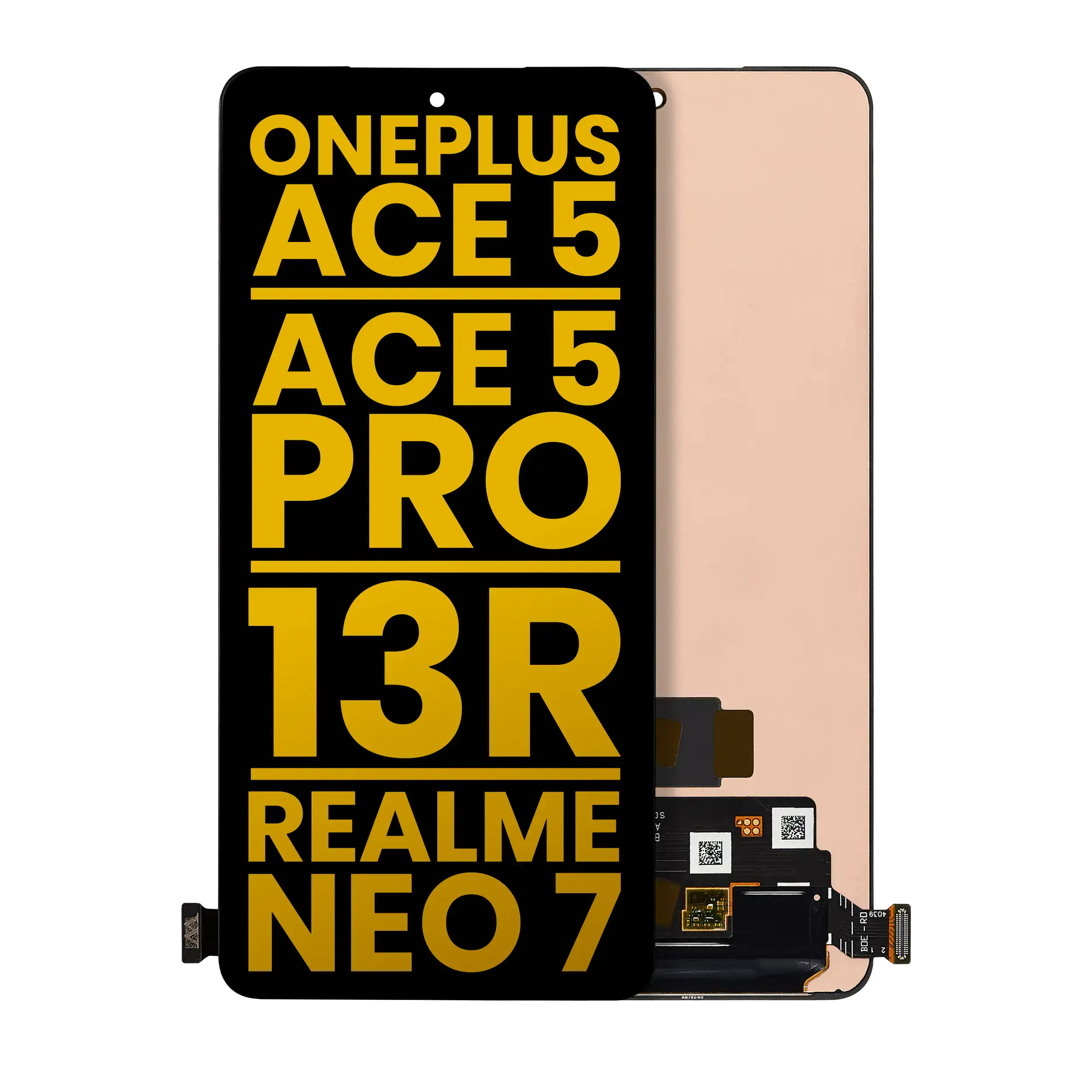 OLED Display without Frame for OnePlus Ace 5 5G / Ace 5 Pro 5G / 13R / Realme Neo 7 5G (Refurbished) (All Colors)