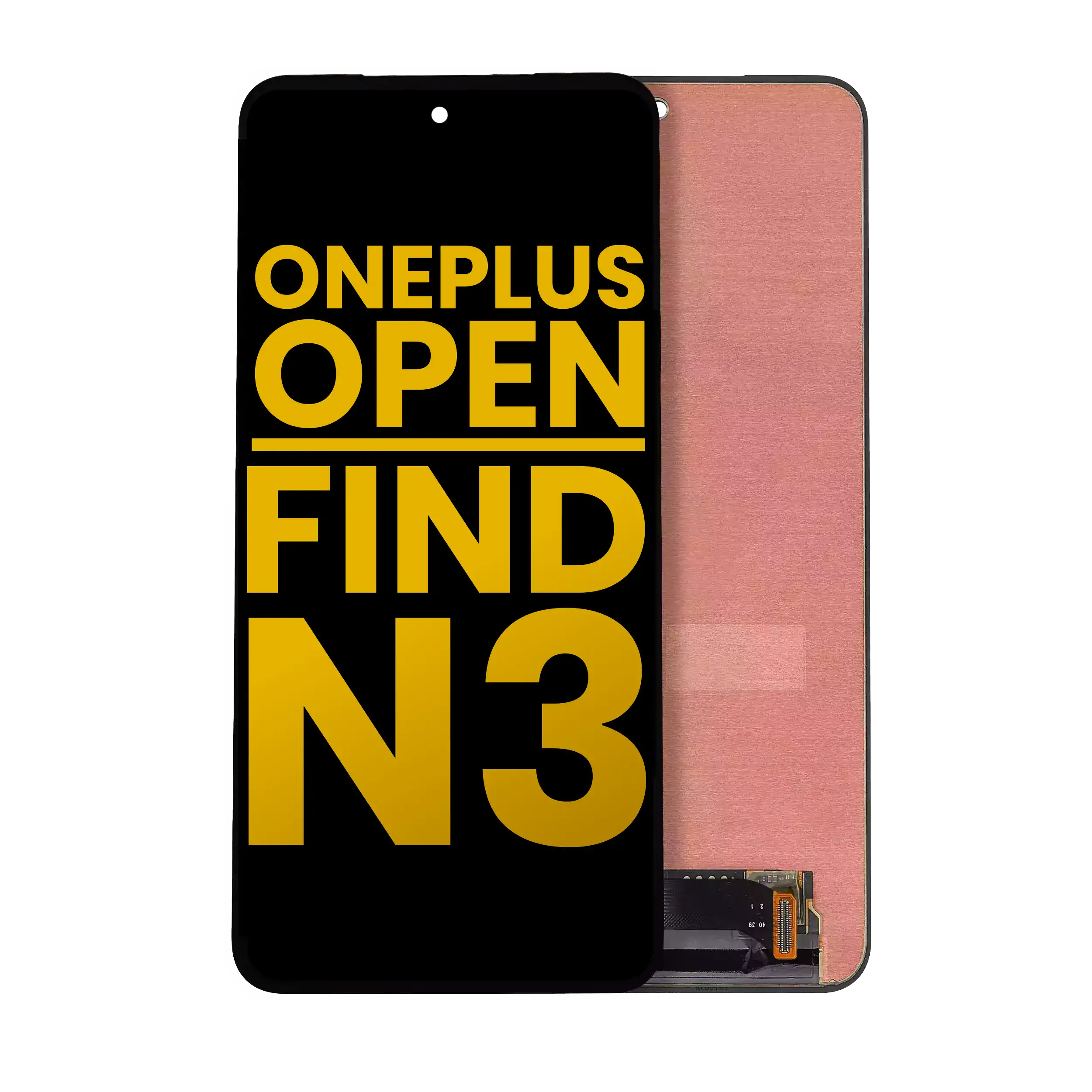 OLED-Display ohne Rahmen für OnePlus Open / Oppo Find N3 (Refurbished)