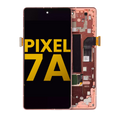 OLED Display with Frame and Fingerprint Sensor for Google Pixel 7a 5G (Refurbished) – Coral