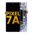 OLED-Display mit Rahmen und Fingerabdrucksensor für Pixel 7a (Refurb., Sea)
