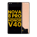 Frameless OLED Display for Huawei Nova 8 Pro 4G / Nova 8 Pro 5G / Honor V40 (Refurbished) (All Colors)
