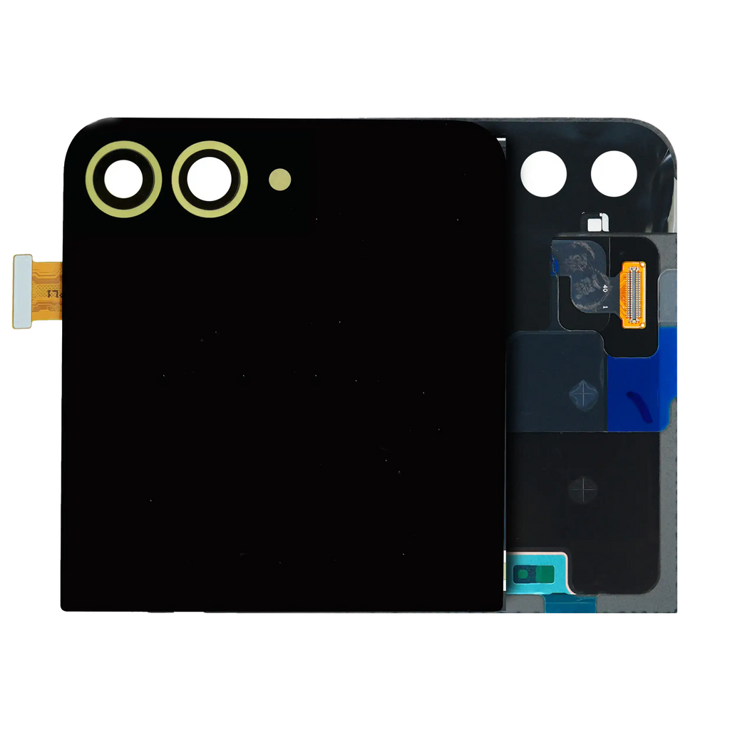 Outer OLED Display for Samsung Galaxy Z Flip 6 5G (US & International) (Used OEM Assembly, Grade B/C) (Yellow)