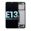 LCD-Display mit Rahmen für Motorola Moto E13 (Original OEM) (Alle Farben)