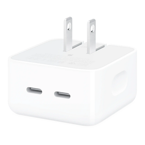 Apple 35W Dual USB-C Wandadapter gebrauchter OEM-Ausbau, Qualität A für iPhone iPad Watch MacBook