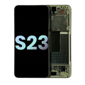 Samsung Galaxy S23 OLED-Display mit Rahmen Cream Service Pack