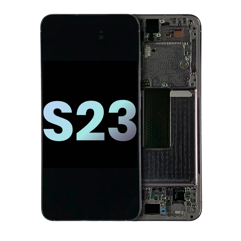 OLED Display with Frame for Samsung Galaxy S23 5G (US & International) (Service Pack) (Lavender)