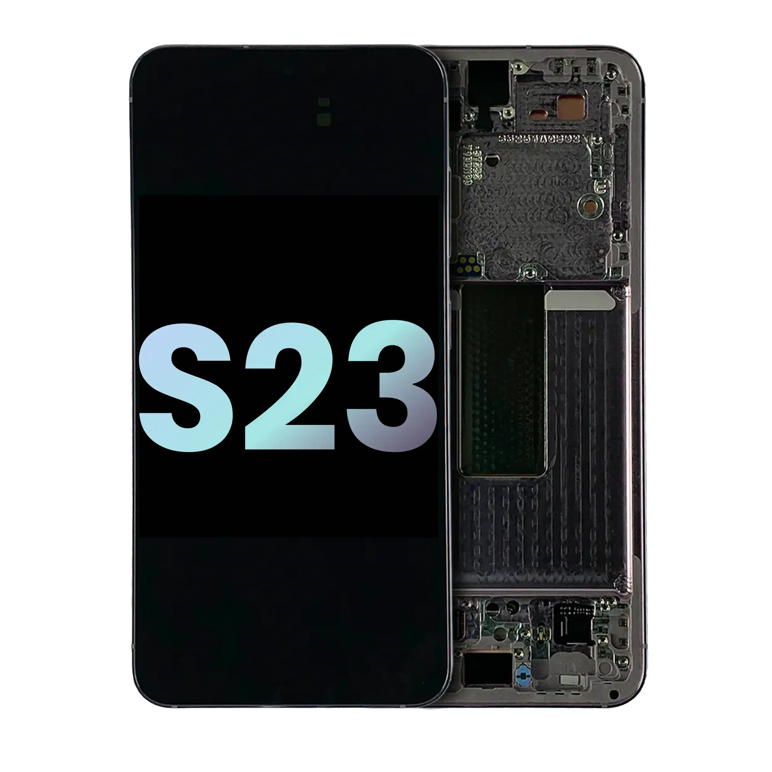 OLED Display with Frame for Samsung Galaxy S23 5G (US & International) (Service Pack) (Lavender)