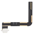 Ladebuchse Flexkabel f. iPad Air 1/5/6 (Lötarbeiten) Premium Weiß